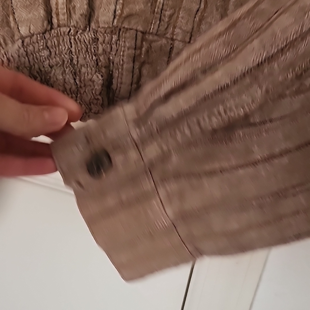 Retro Style Striped Button-Up Jacket Large - Picture 7 of 8